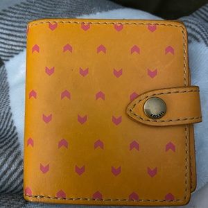 Fossil leather wallet